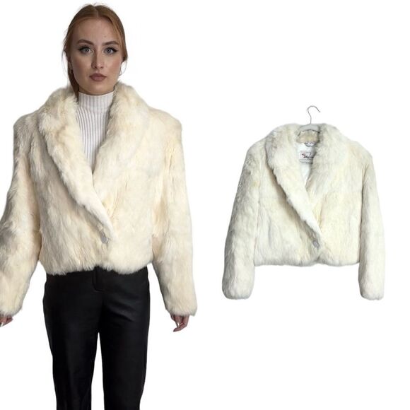 Vintage Wilson’s genuine rabbit Fur coat - Picture 1 of 10